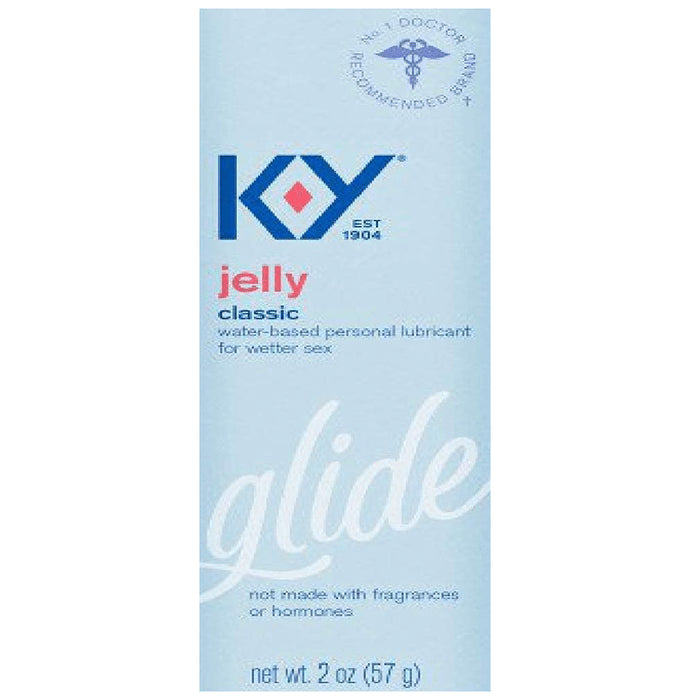 K-Y Jelly Personal Water Based Lubricant - Classic Derma