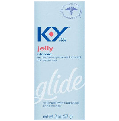 K-Y Jelly Personal Water Based Lubricant - Classic Derma