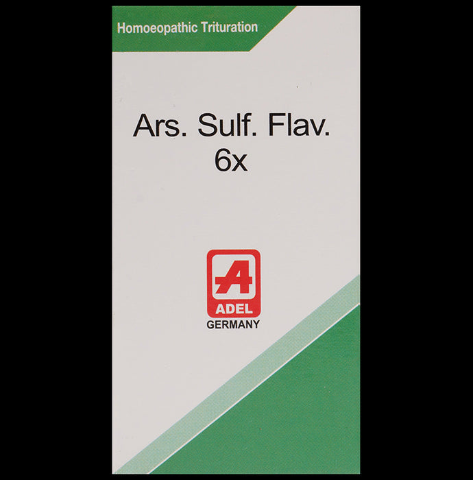 ADEL Ars Sulf Flav Trituration Tablet 6X