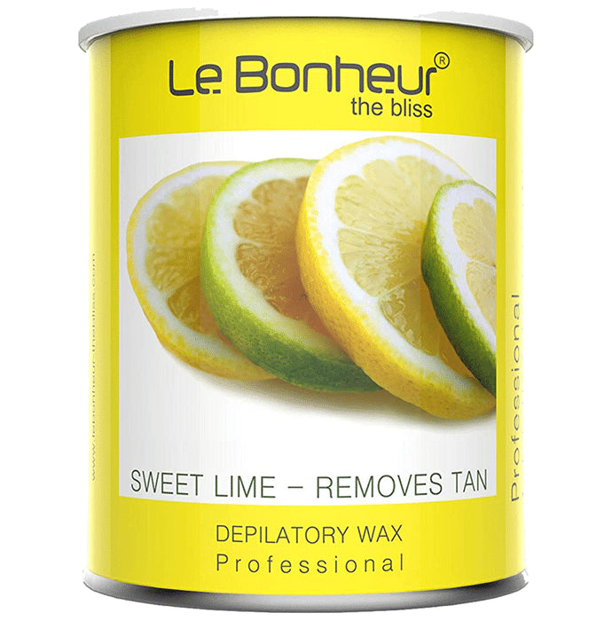 Le Bonheur Sweet Lime D-Tan Wax with Post Wax Oil 30ml & Pre Wax Gel 45ml Free - Classic Derma