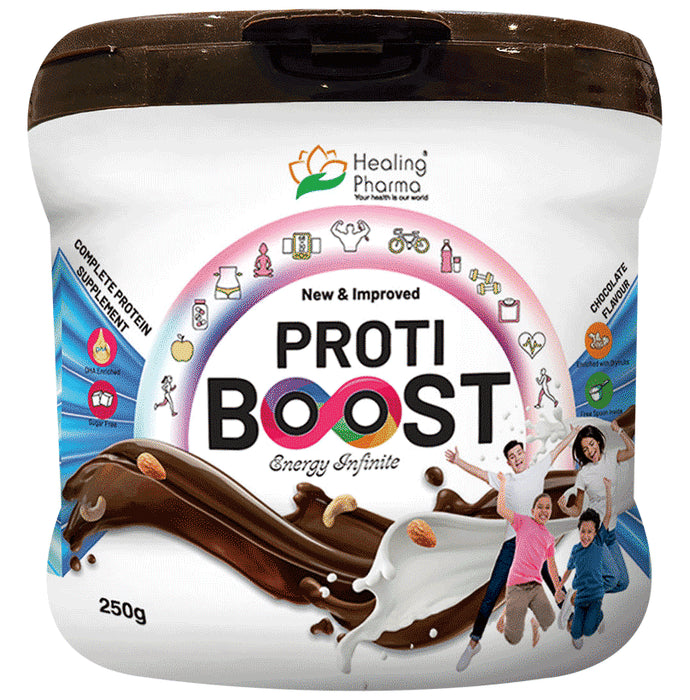 Healing Pharma Proti Boost Protein Powder Chocolate - Classic Derma