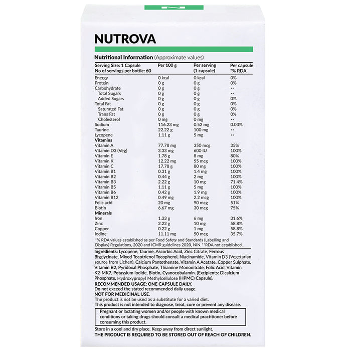 Nutrova Formula V Capsule