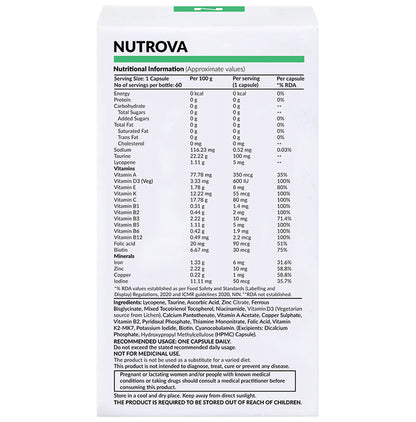 Nutrova Formula V Capsule