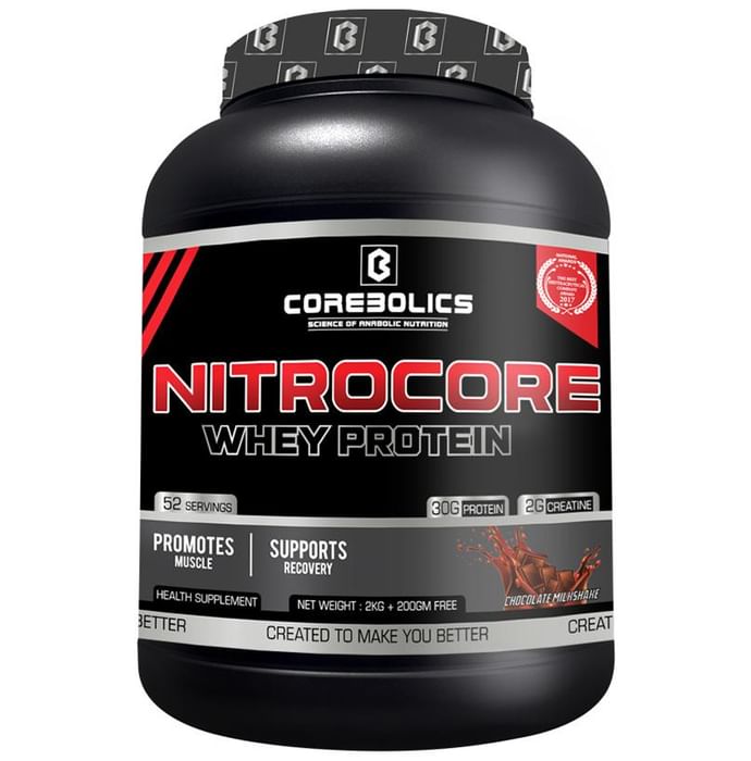 Corebolics Nitrocore Whey Protein Chocolate Milkshake - Classic Derma