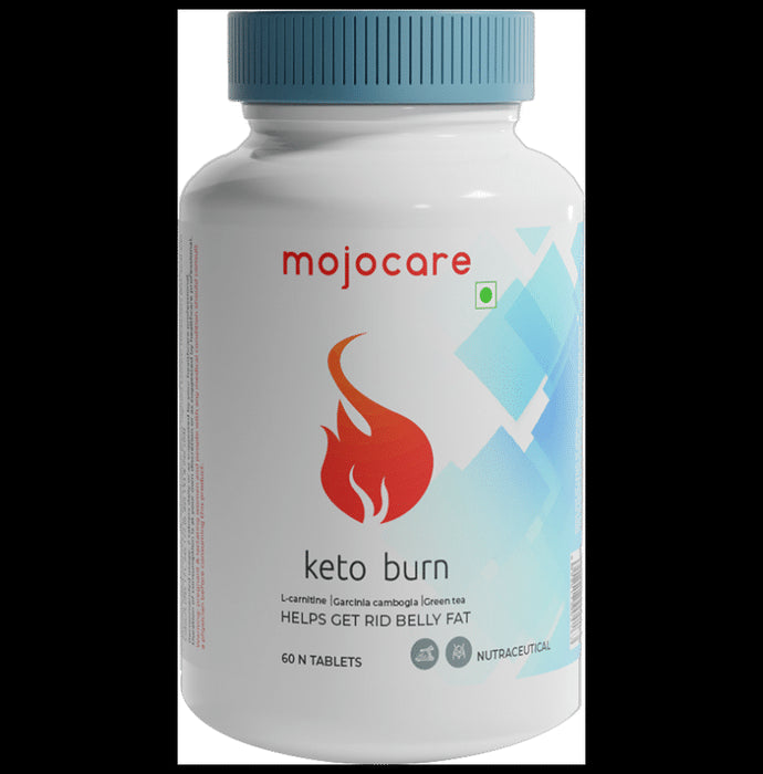 Mojocare Keto Burn Tablet with L-Carnitine, Garcinia Cambogia & Green Tea Tablet - Classic Derma