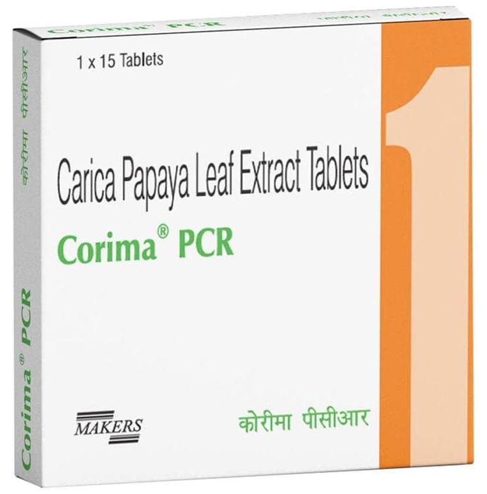 Corima PCR Carica Papaya Leaf Extract 1100mg Tablet - Classic Derma