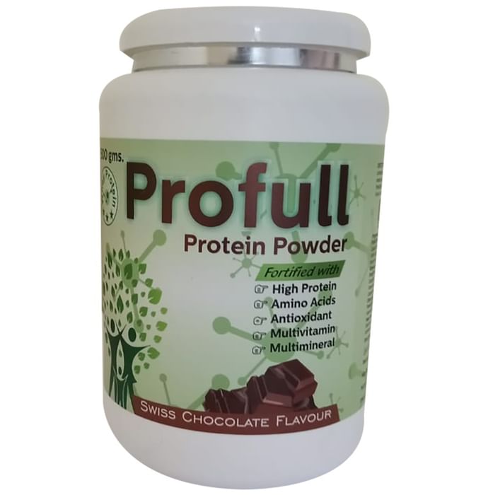 Profull Protein with Multivitamins & Multiminerals | Flavour Powder Swiss Chocolate - Classic Derma