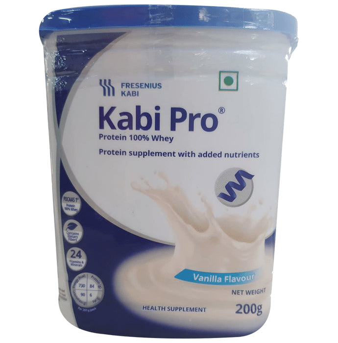 Kabipro 100% Whey Protein with Added Nutrients for Immune Support | Flavour Powder Vanilla - Classic Derma
