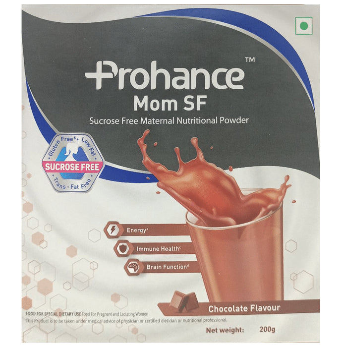 Prohance Mom Nutritional Drink for Immunity & Brain Health | Flavour Chocolate Sugar Free - Classic Derma