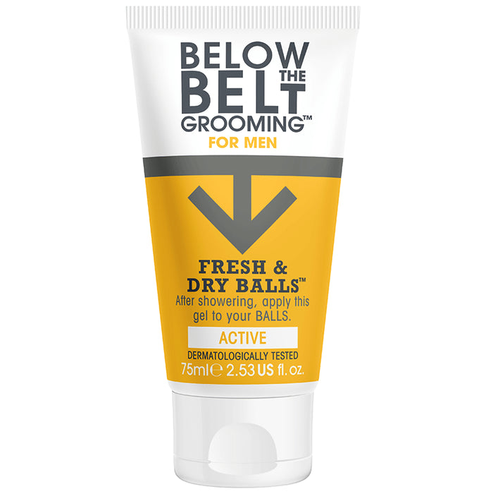 Below the Belt Grooming for Men Fresh and Dry Balls Gel Active - Classic Derma
