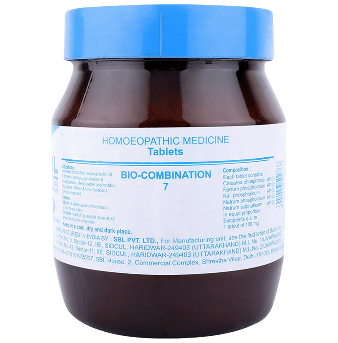 SBL Bio-Combination 7 Tablet - Classic Derma