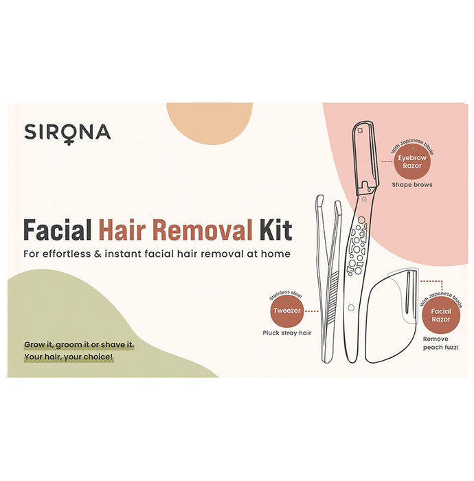 Sirona Facial Hair Removal Kit - Classic Derma