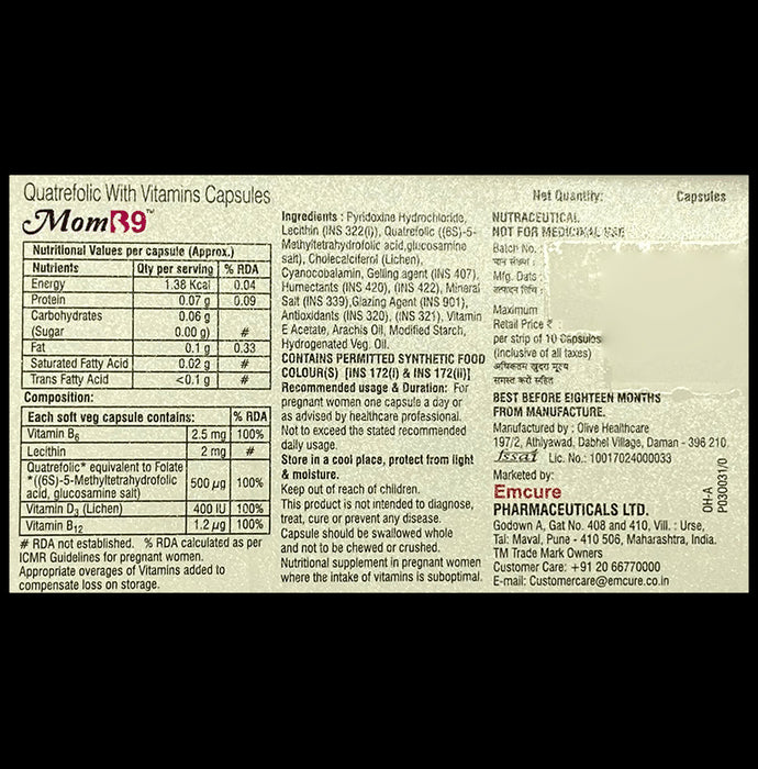 Mom B9 Capsule