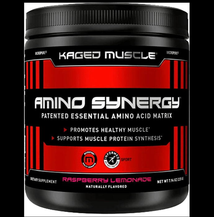 Kaged Muscle Amino Synergy Powder Raspberry Lemonade - Classic Derma
