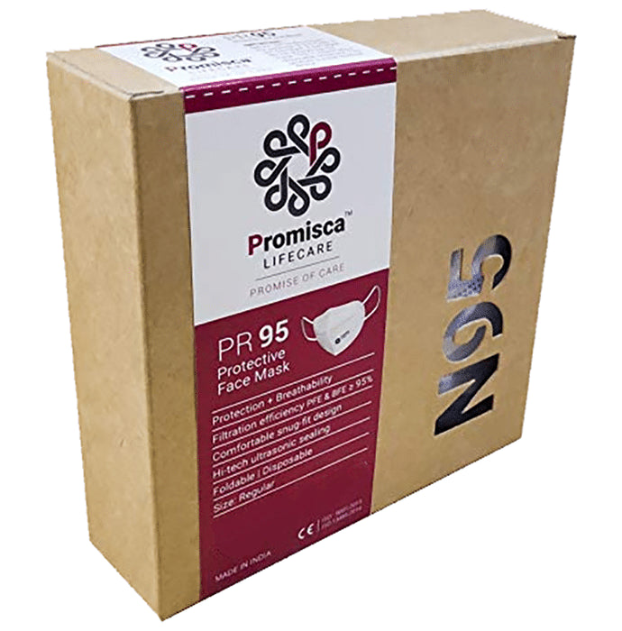 Promisca PR 95 N95 Protective Face Mask Orange Small - Classic Derma