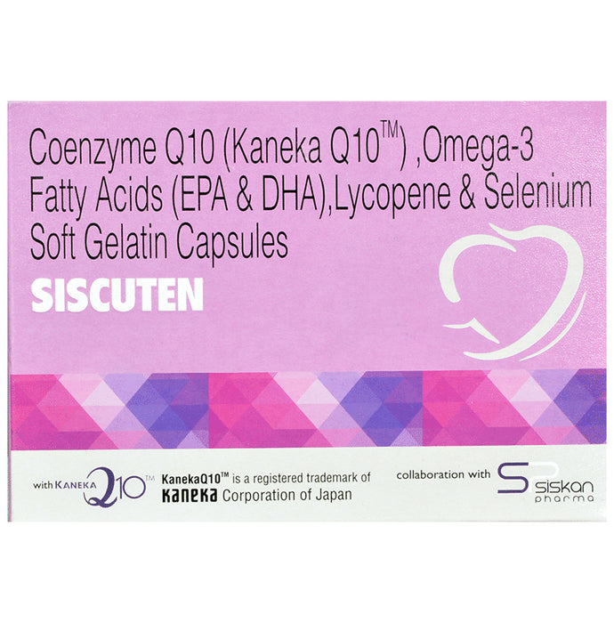 Siscuten Soft Gelatin Capsule - Classic Derma