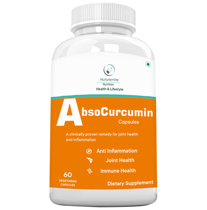 Nuturemite Abso Curcumin Vegetarian Capsule - Classic Derma