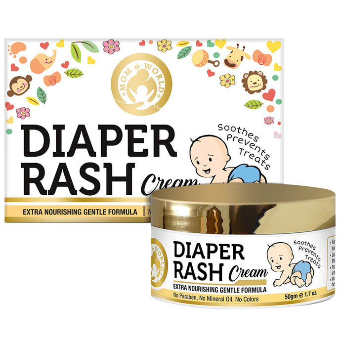Mom & World Diaper Rash Cream - Classic Derma