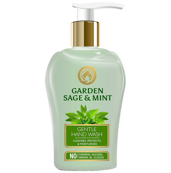 Mom & World Garden Sage & Mint Gentle Hand Wash - Classic Derma