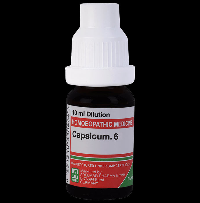 ADEL Capsicum Dilution 6 - Classic Derma
