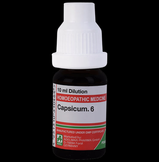 ADEL Capsicum Dilution 6 - Classic Derma