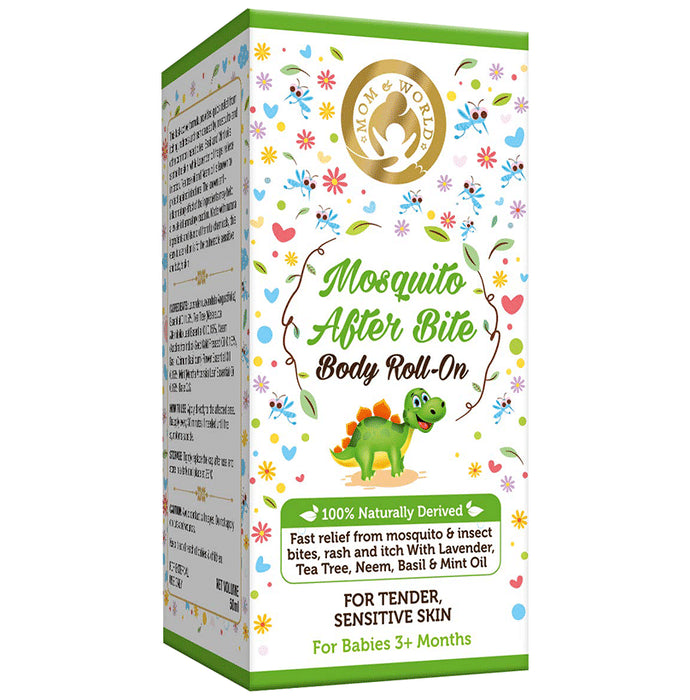 Mom & World Mosquito After Bite Body Roll-On - Classic Derma