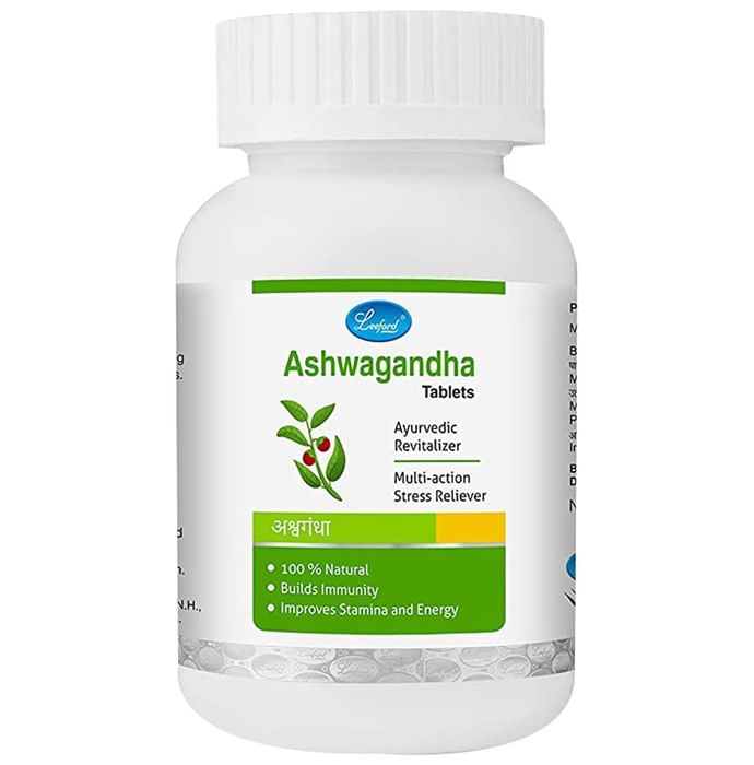 Leeford Ashwagandha Ayurvedic Tablet for Immunity, Stamina and Energy