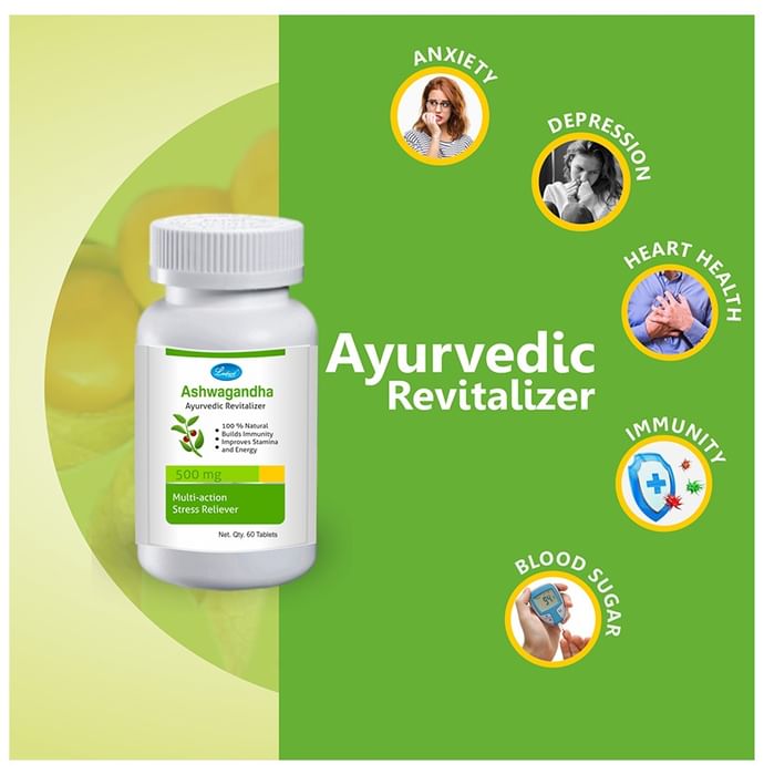 Leeford Ashwagandha Ayurvedic Tablet for Immunity, Stamina and Energy