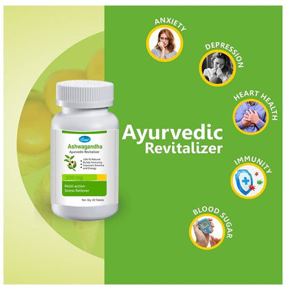 Leeford Ashwagandha Ayurvedic Tablet for Immunity, Stamina and Energy