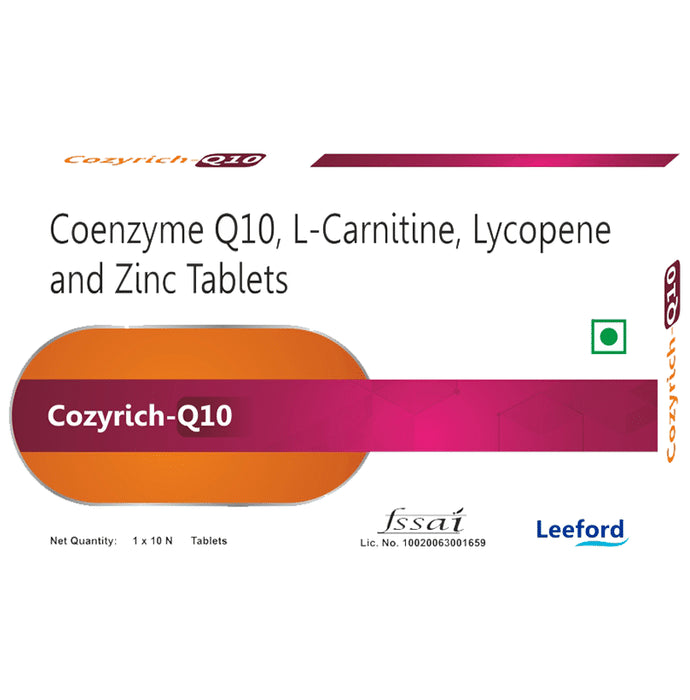 Leeford Cozyrich-Q10 Tablet - Classic Derma