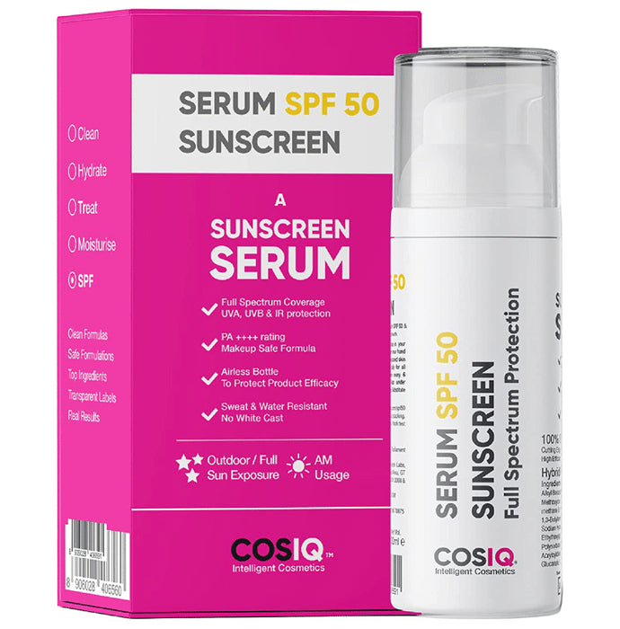 Cosiq Serum SPF 50 Sunscreen - Classic Derma