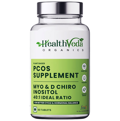 Health Veda Organics PCOS Multivitamin Veg Tablet - Classic Derma