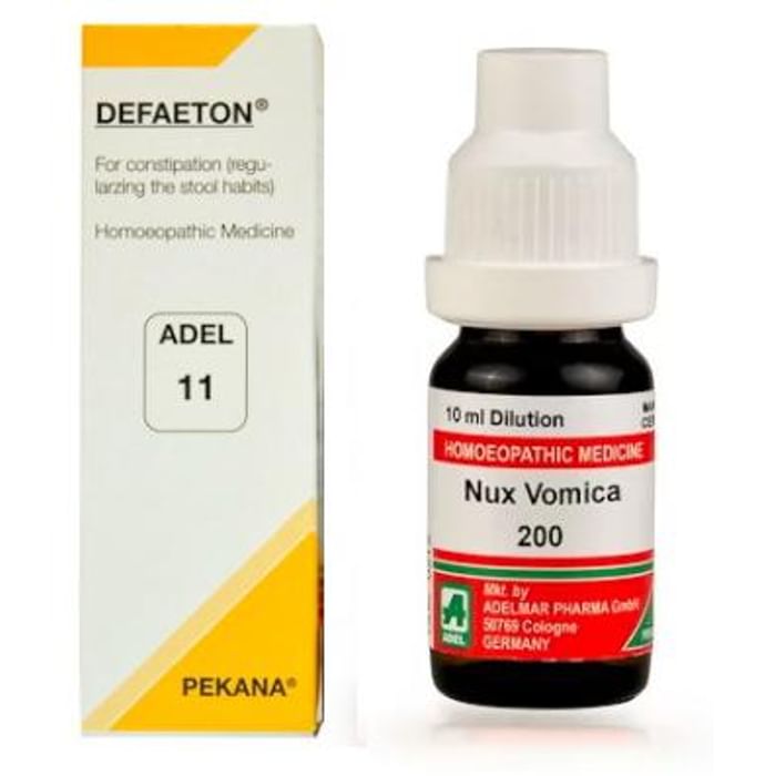 ADEL Chronic Constipation Care Combo (ADEL 11 + Nux Vomica Dilution) - Classic Derma
