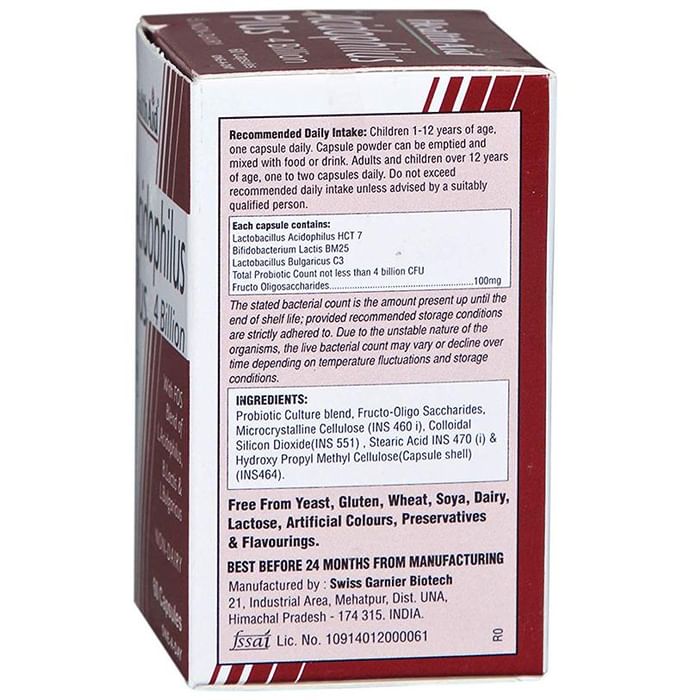 Healthaid Acidophilus Plus 4 billion Capsule