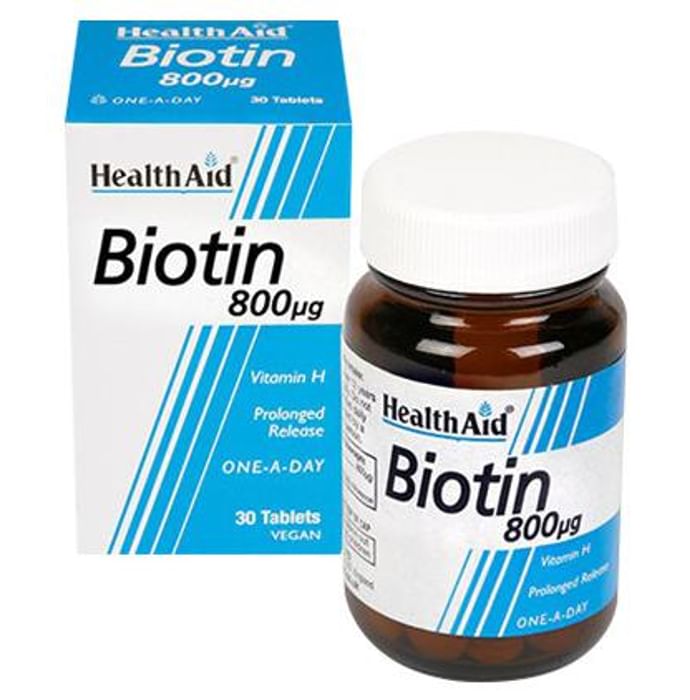 Healthaid Biotin 800mcg Tablet - Classic Derma