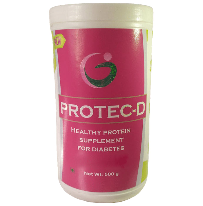 Protec-D Healthy Protein Supplement Powder for Diabetes Chocolate - Classic Derma