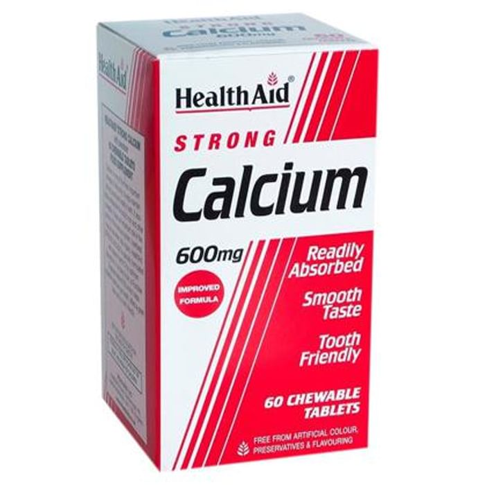 Healthaid Calcium Strong 600mg Tablet - Classic Derma