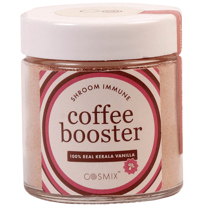 Cosmix Shroom Immune Coffee Booster Powder 100% Real Kerala Vanilla - Classic Derma