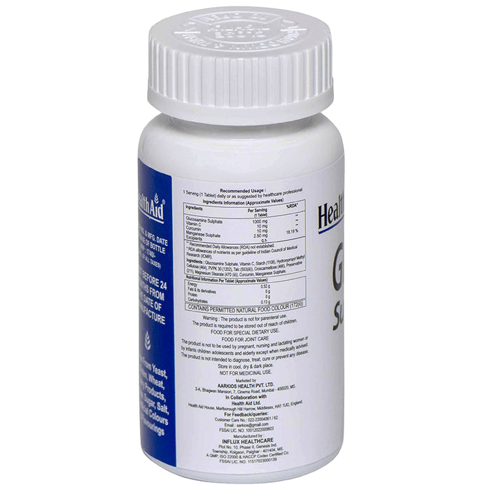 HealthAid Glucosamine Sulphate 1000mg Tablet