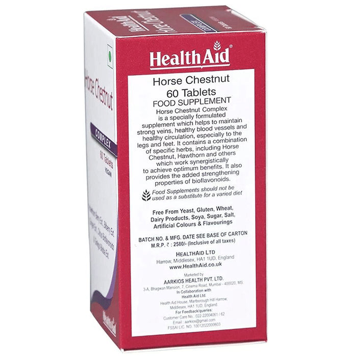 Healthaid Horse Chestnut Butcher's Broom Complex Tablet