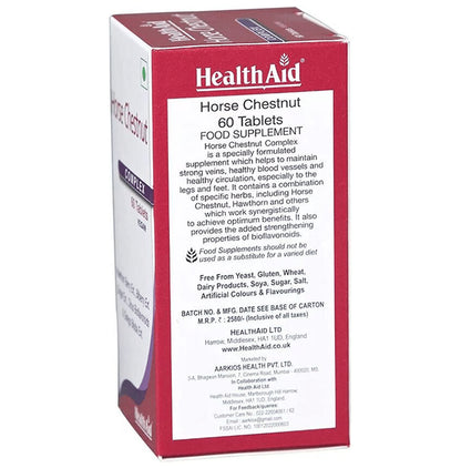 Healthaid Horse Chestnut Butcher's Broom Complex Tablet