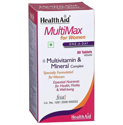 Healthaid Multimax Women Multivitamin & Mineral Complex Tablet - Classic Derma