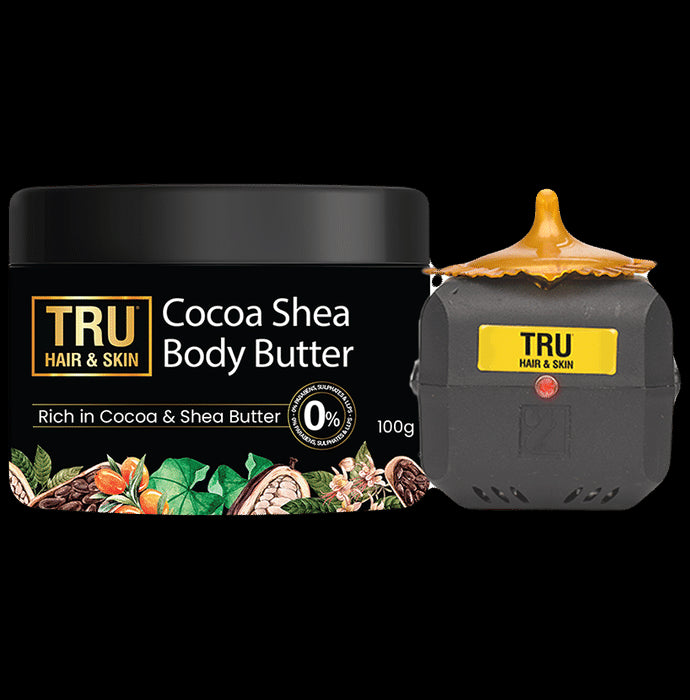 Tru Hair & Skin Cocoa & Shea Body Butter with Heater - Classic Derma