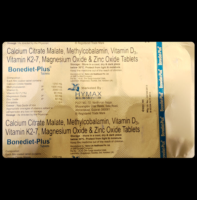 Bonediet-Plus Tablet - Classic Derma