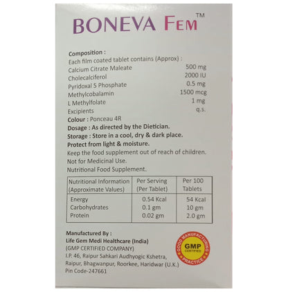 Boneva Fem Tablet