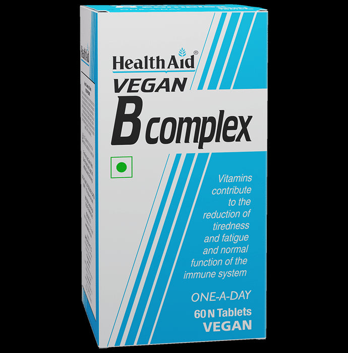HealthAid Vegan B Complex Tablet - Classic Derma
