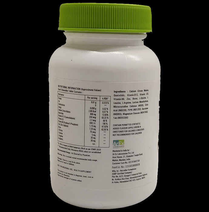 Bonydil Chewable Tablet Green Apple