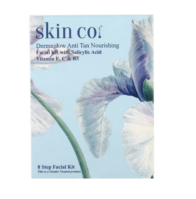 Skin Co. Dermaglow Anti Tan Nourishing Facial Kit - Classic Derma