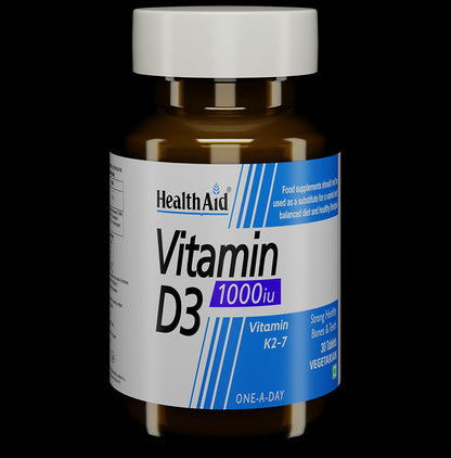 HealthAid Vitamin D3 1000 iu Tablet