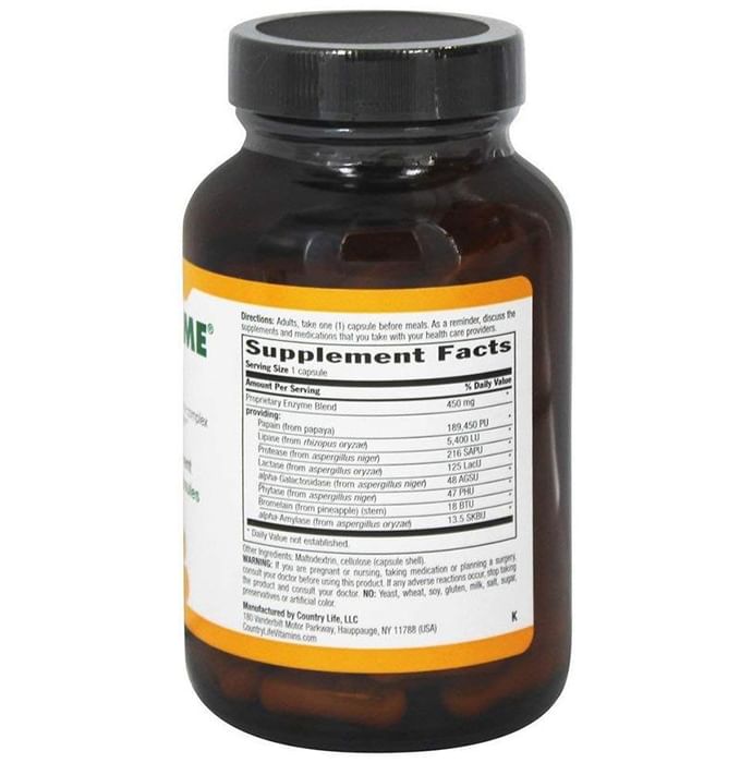 Country Life Maxi-Zyme Caps